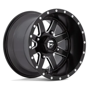 Fuel UTV – D538 MAVERICK – Black – 15″x10″ 0mm – Summer Wheels – D5381500A655